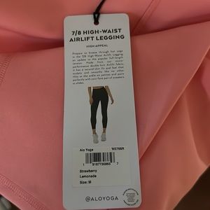 NWT Alo 7/8 High Waist Airlift Legging